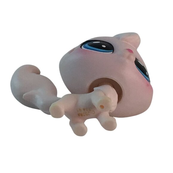 Littlest Pet Shop LPS Viola & Bijou Angora Cat Kitten #1-98 1-99 w/Throne Chair - Picture 6 of 8